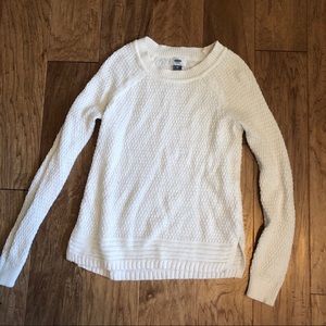 Old Navy White Sweater